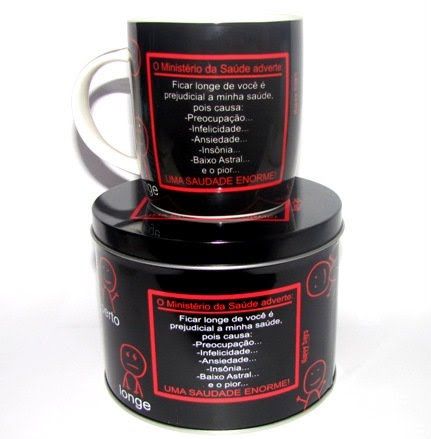Caneca MINISTÉRIO DA SAÚDE ADVERTE
